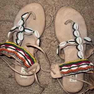 Vintage Havana Tie Up Sandal